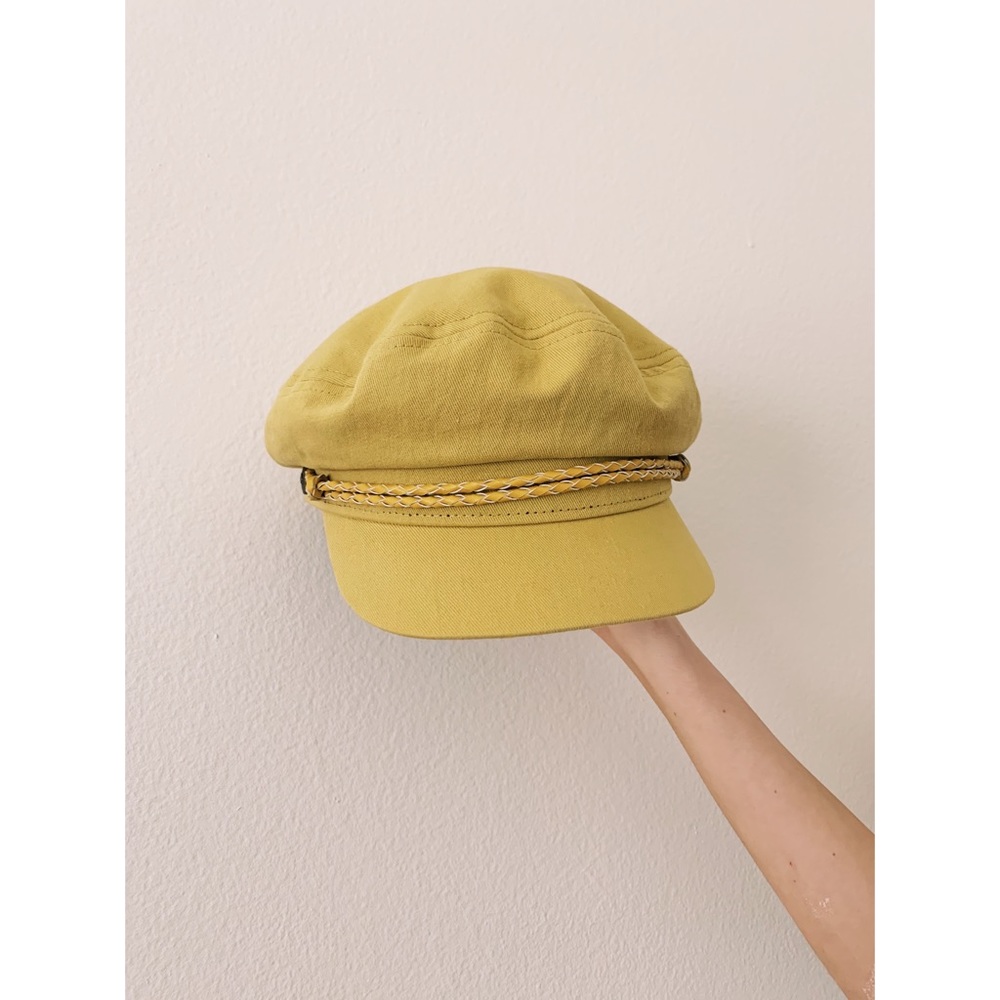 Brixton yellow sailors cap size XS